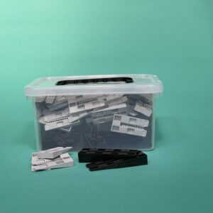 Harpun Kile Sort - 25 mm - 364 stk